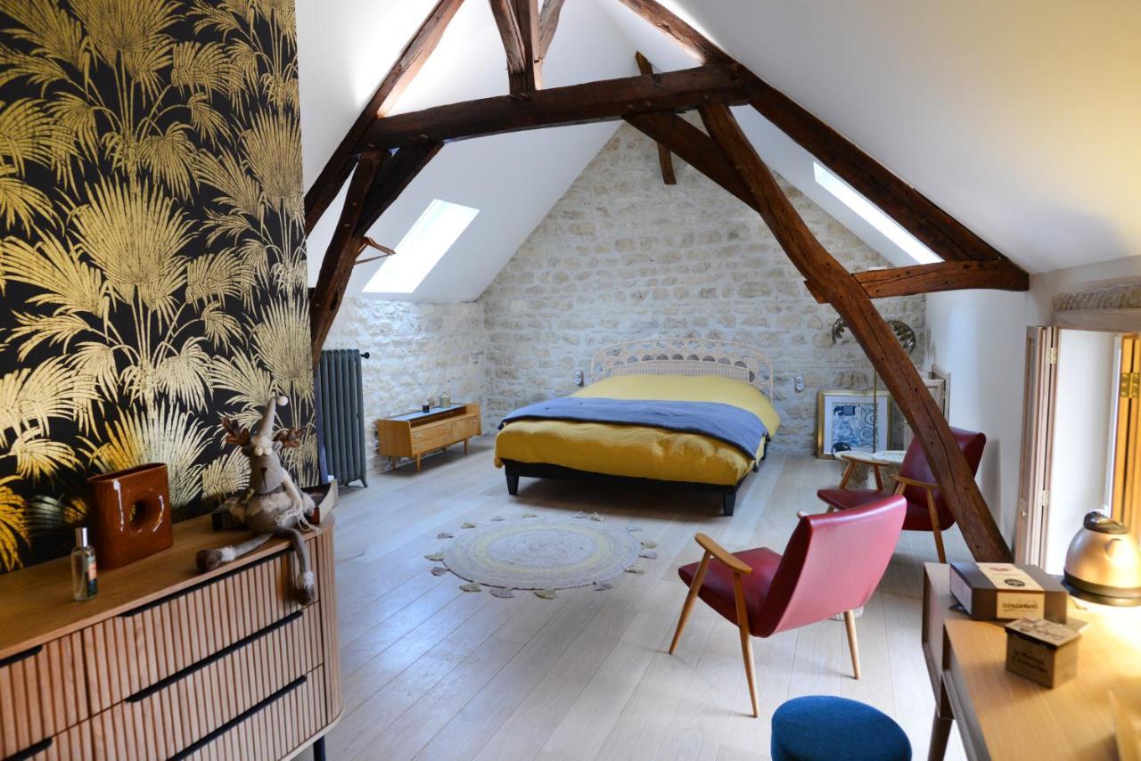 L'Artelier Dans Ma Cour Bed & Breakfast Hermonville Dış mekan fotoğraf